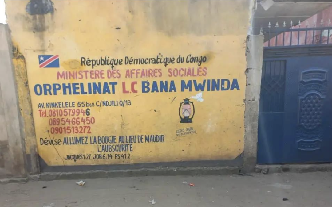 Unterstützung für das Waisenheim „Bana Mwinda“ in Kongo Kinshasa